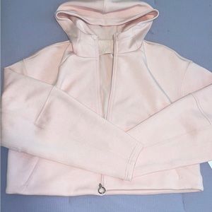 NWT Lululemon Soft Oversized Zip Hoodie XS/S Pink Mist